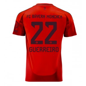 Bayern Munich Raphael Guerreiro #22 Domácí Dres 2024-25 Krátký Rukáv